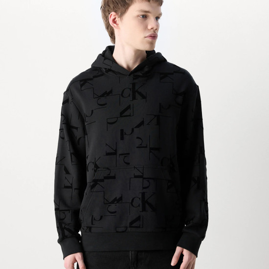 Calvin Klein Ανδρικό φούτερ Multi Logo Aop Hoodie